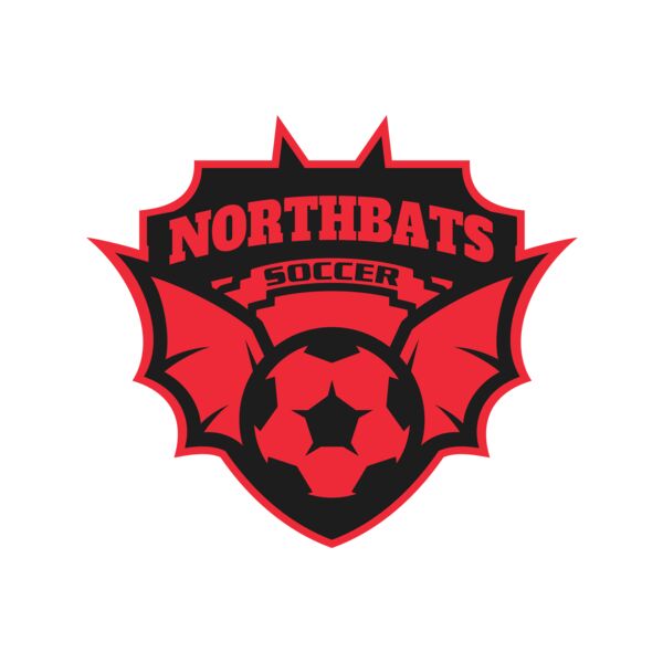 North bats Tournament Soccer logo template Thumbnail
