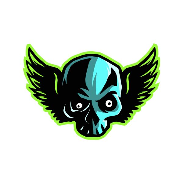 Elements Skulls logo template 180 Thumbnail